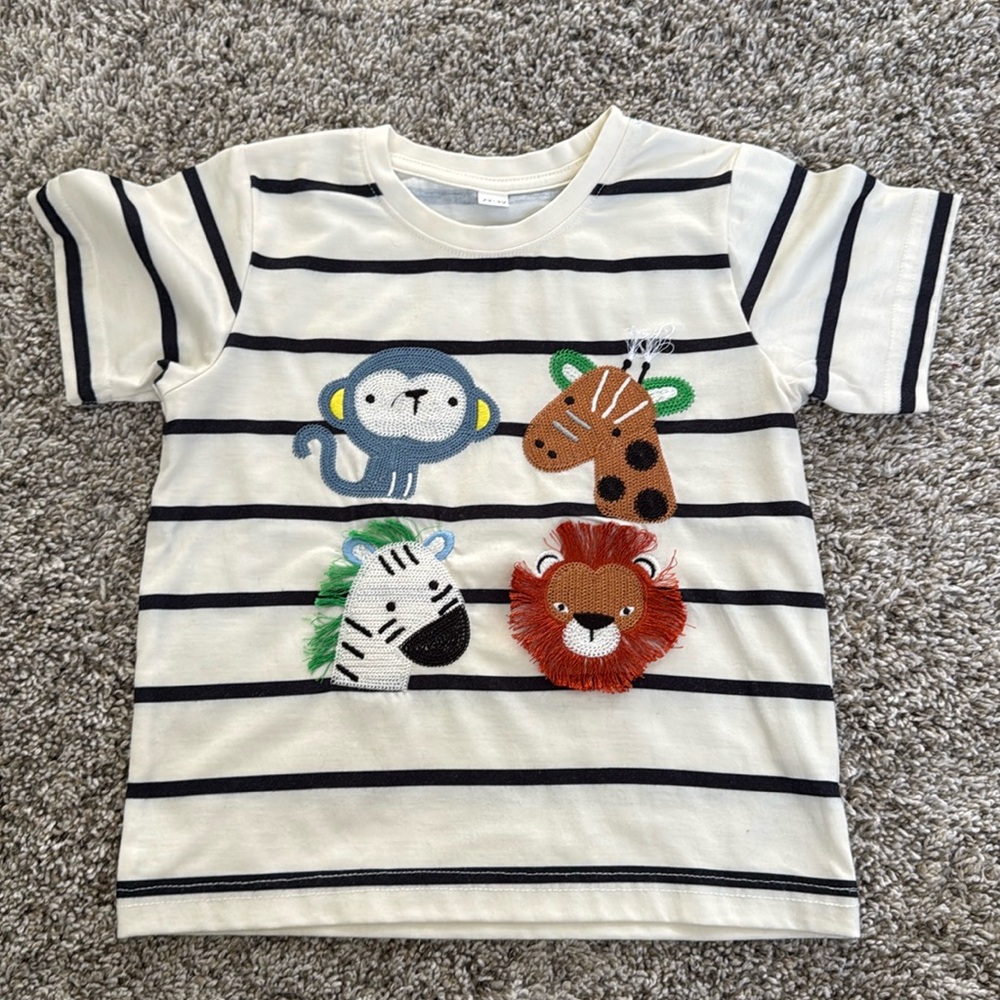 Striped Animal Shirt
